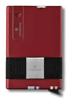 Швейцарская карта Victorinox Smart Card Wallet Iconic Red красная в подарочной коробке