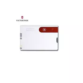 Швейцарская карта Victorinox SwissCard Classic, сталь X50CrMoV15, рукоять ABS-Пластик, белый, подарочная коробка