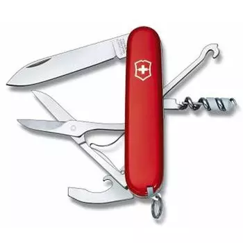 Нож перочинный Victorinox Compact, сталь X55CrMo14, рукоять Cellidor®, красный