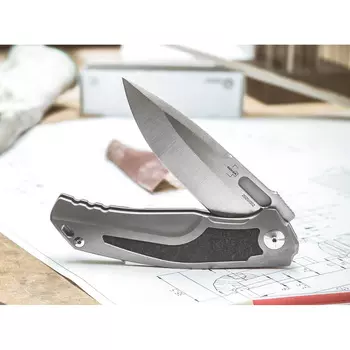 Складной нож "Aphex" Collection 2020 Boker, сталь M390, рукоять титан/карбон