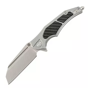Складной нож Artisan Apache, сталь D2, алюминий, карбон