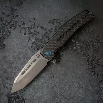Складной нож Artisan Jungle, сталь S35VN, карбон