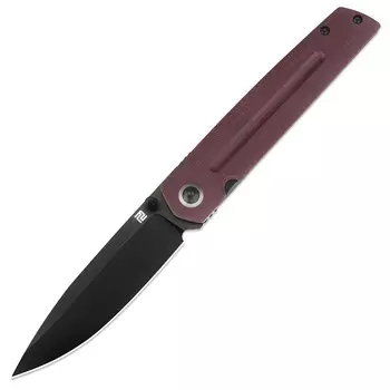 Складной нож Artisan Sirius, сталь S35VN, рукоять микарта, коричневый