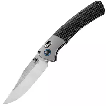 Складной нож Benchmade Crooked River, сталь S90V, рукоять алюминий/карбон