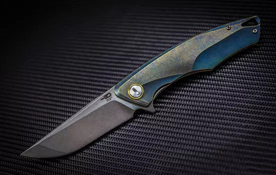 Складной нож Bestech Dolphin BT1707A, сталь CPM-S35VN, рукоять титан
