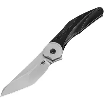 Складной нож Bestech Excentric, сталь M390, рукоять титан, черный