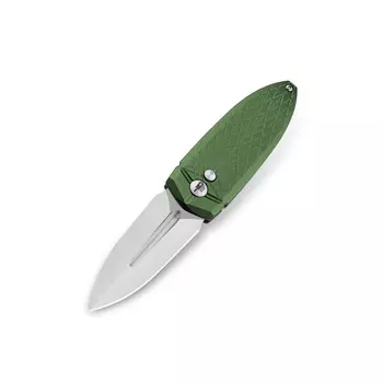 Складной нож Bestech Knives Ququ, сталь 14C28N, рукоять зелёный алюминий