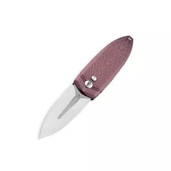Складной нож Bestech Knives Ququ, сталь 14C28N, рукоять розовый алюминий