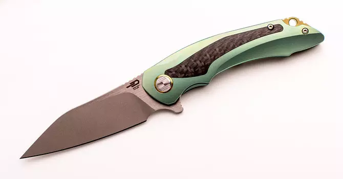 Складной нож Bestech Pterodactyl BT1801B, сталь CPM-S35VN, рукоять титан