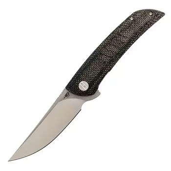 Складной нож Bestech Swift Black, сталь D2, Micarta