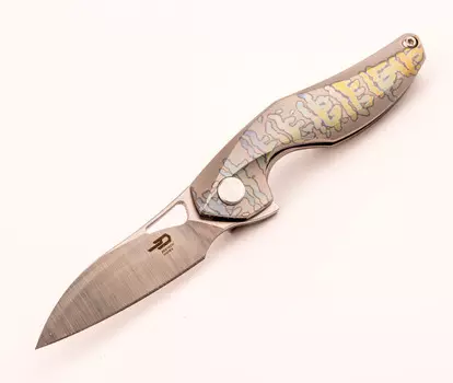 Складной нож Bestech The Reticulan BT1810E, сталь S35VN, рукоять титан