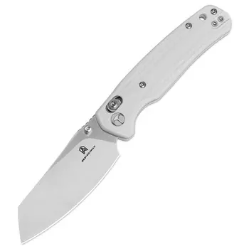 Складной нож Bestechman Cicada's wing, сталь 10Cr15MoV, рукоять G10, белый