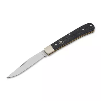Складной нож Boker 112089 Trapper Uno Micarta, сталь C75 Carbon Steel, рукоять микарта