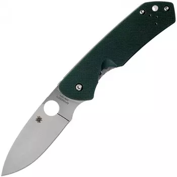 Складной нож Brouwer - Spyderco C232GTIP, сталь Crucible CPM® S30V™ Satin Plain, рукоять титан/стеклотекстолит G10