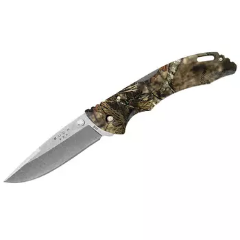 Складной нож Buck Bantam Mossy Oak Camo, сталь 420НС, рукоять нейлон