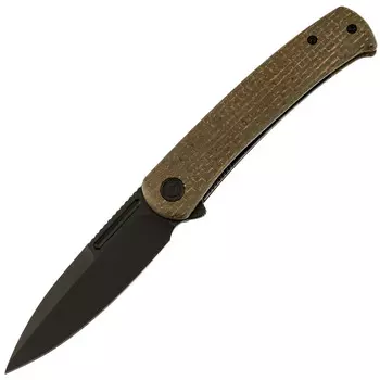 Складной нож Caetus CIVIVI, сталь 14C28N, рукоять Green Burlap Micarta