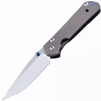 Складной нож Chris Reeve Large Sebenza 21 Polished Blade, сталь CPM-S35VN, рукоять титан