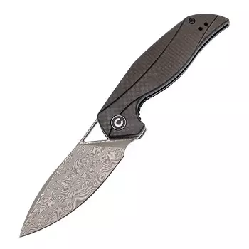 Складной нож CIVIVI Anthropos, сталь Damascus, G10