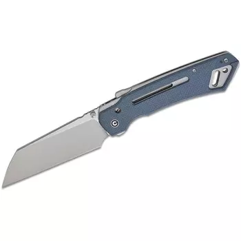 Складной нож CIVIVI Buster FG satin сталь Nitro-V, рукоять Neutral Blue G10