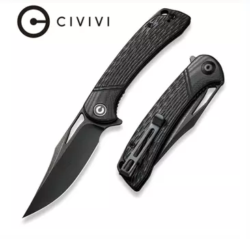 Складной нож CIVIVI Dogma Black, сталь D2, G10