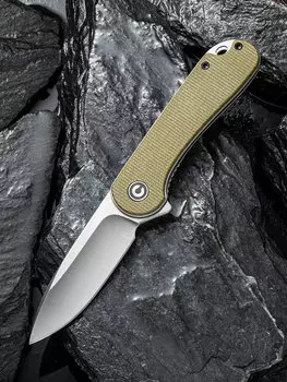 Складной нож CIVIVI Elementum, сталь D2, Olive Micarta