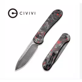 Складной нож CIVIVI Elementum, сталь Damascus, Carbon Fiber