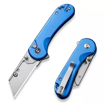 Складной нож CIVIVI Elementum Utility, сталь 6Cr13, рукоять алюминий, синий