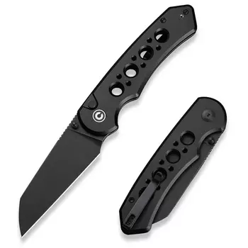 Складной нож CIVIVI Pragma Prime, сталь 14C28N, рукоять алюминий, черный