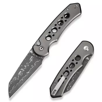 Складной нож CIVIVI Pragma Prime, сталь Damascus, рукоять алюминий