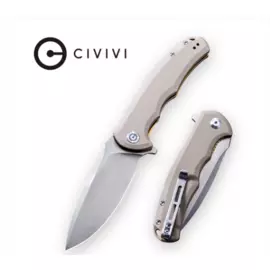 Складной нож CIVIVI Praxis, сталь 9Cr18MoV, Tan G10