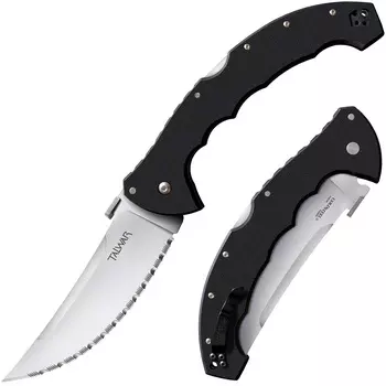 Складной нож Cold Steel 21TBXS Talwar 5.5'' Serrated, сталь CPM-S35VN, рукоять G10