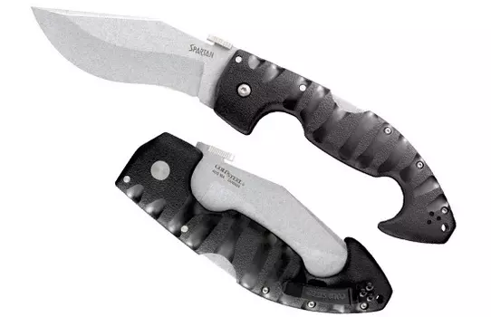Нож складной Cold Steel Spartan, сталь AUS-10A, рукоять Griv-Ex, черный