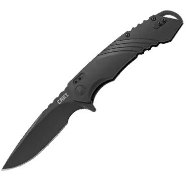 Складной нож CRKT 1063 Directive™, сталь 8Cr14MoV Black Oxide Finish, рукоять термопластик GRN