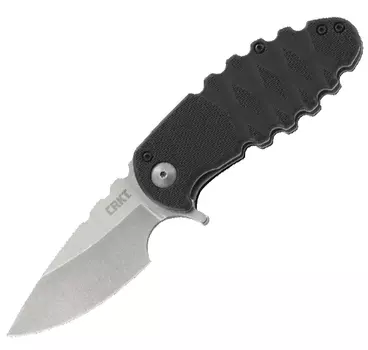 Складной нож CRKT 4120 Pineapple, сталь 1. 4116 (X50CrMoV15) Stonewashed, рукоять термопластик GRN