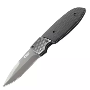 Складной нож CRKT 7435 - Fulcrum™ 2, сталь 8Cr13MOV Titanium Nitride, рукоять термопластик GRN/сталь