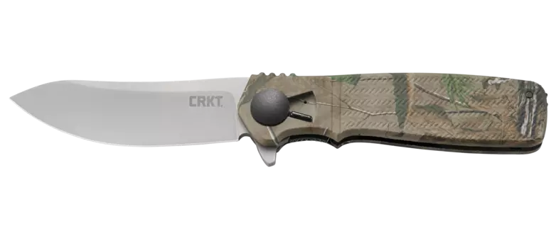 Складной нож CRKT Homefront™ Hunter, сталь 1.4116, рукоять термопластик GRN