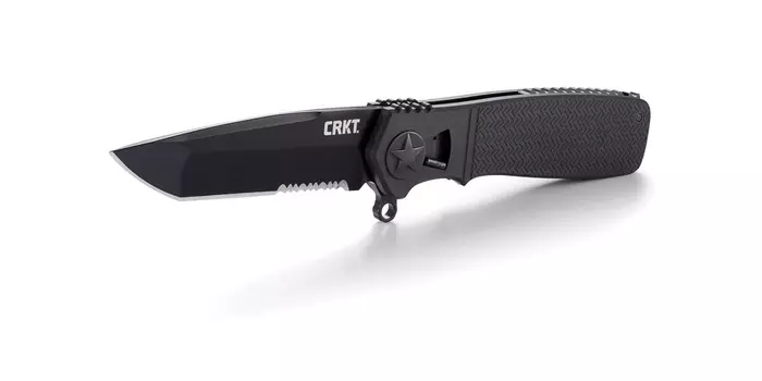 Складной нож CRKT Homefront™ Tactical, сталь 1.4116, рукоять термопластик GRN