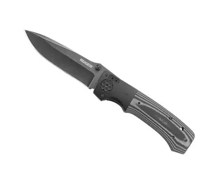 Складной нож CRKT Ruger® All-Cylinders™ +P, сталь 8Cr14MoV, рукоять стеклотекстолит G10