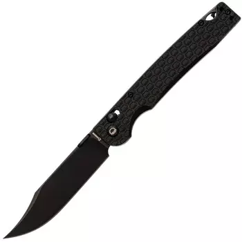 Складной нож Daggerr Pike All Black DL, сталь 8Cr14MoV, рукоять термопластик FRN, черный