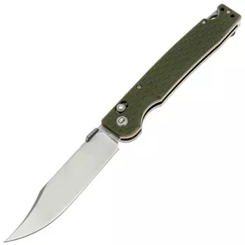 Складной нож Daggerr Pike Olive SW DL, сталь 8Cr14MoV, рукоять термопластик FRN, оливковый