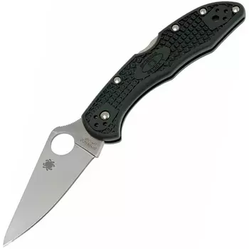 Складной нож Delica 4 - Spyderco C11PGRE, сталь ZDP-189 Satin Plain, рукоять высококачественный термопластик FRN, зелёный (British Racing Green)
