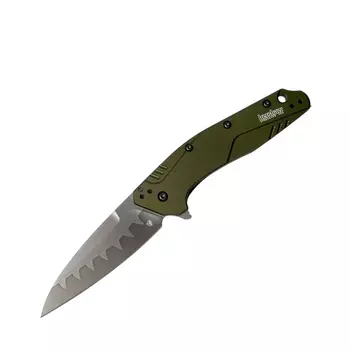 Складной нож Dividend KERSHAW, сталь композит CPM D2/N690, рукоять алюминий