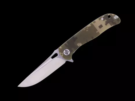 Складной нож Dr.Tech W3898GC, сталь D2, рукоять G10, камуфляж