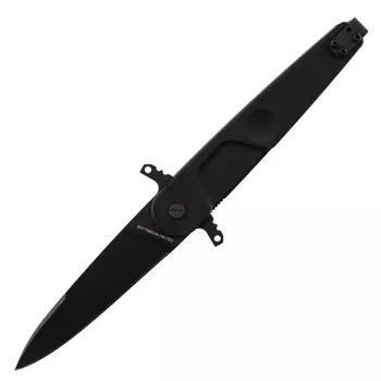 Складной нож Extrema Ratio BD2 Lucky Black, сталь N690, рукоять алюминий