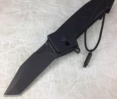Складной нож Extrema Ratio HF1 BLACK TANTO, сталь Bhler N690, рукоять алюминий