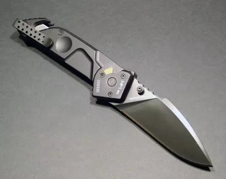 Складной нож Extrema Ratio MF1 Black With Belt Cutter, сталь N690, рукоять алюминий