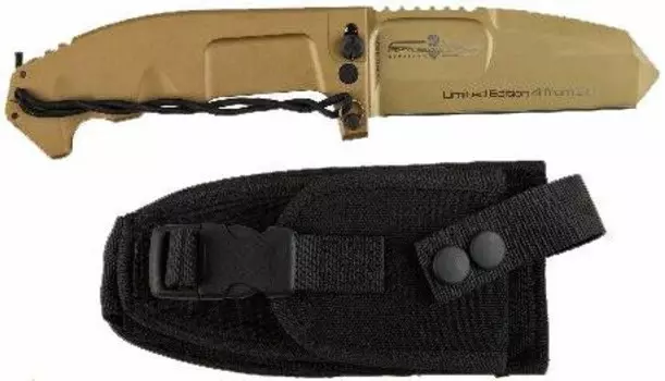 Складной нож Extrema Ratio RAO Gold Limited, сталь Bhler N690, рукоять алюминий