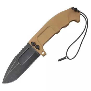 Складной нож Extrema Ratio Rao II Expedition, сталь N690, рукоять алюминий, песочный