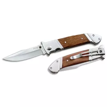 Складной нож Fielder - SOG FF30, сталь 7Cr17, рукоять дерево/сталь