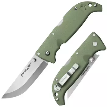 Нож складной Cold Steel Finn Wolf, сталь AUS-8A, рукоять Grivory®, зеленый